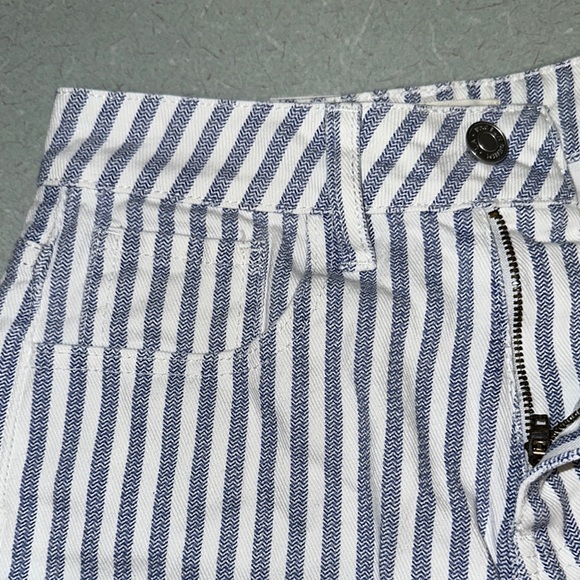 SHORTS PacSun 🌸 Blue and White Striped 🌸 Thicker 100% cotton - Picture 4 of 7